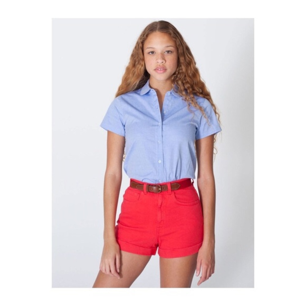 American Apparel Red Shorts